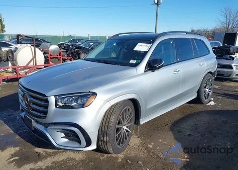 2025 Mercedes-Benz Gls 450 4Matic z USA, uszkodzony, nr VIN 4JGFF5KE6SB367969